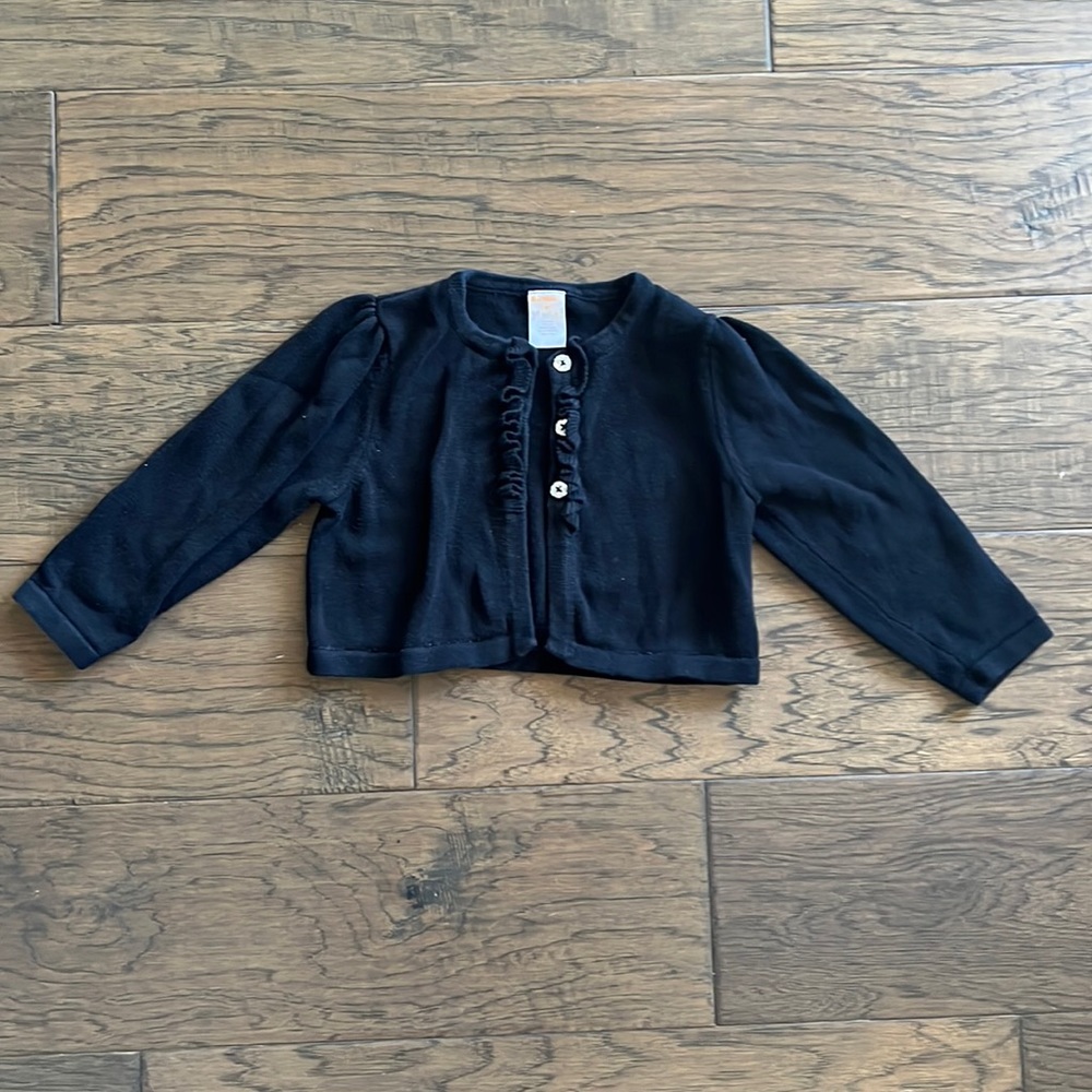 Gymboree 3T black sweater